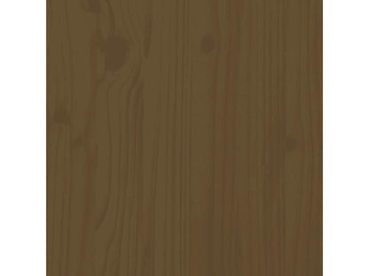 4-piece garden furniture set, honey brown, solid pine wood