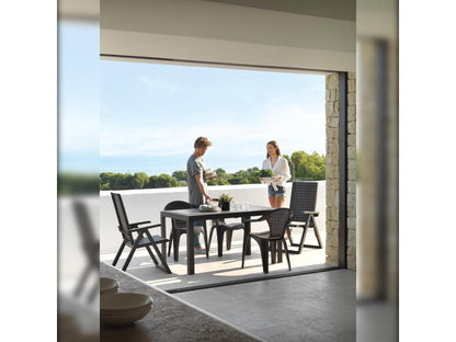 Dream Wenge Garden Table 73x85x140