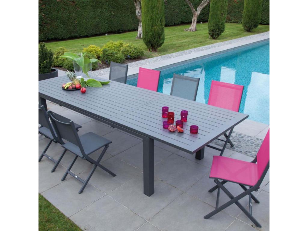 Thema folding aluminum garden chair