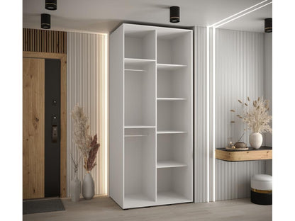 Meubiana 2 Sliding Door Wardrobe 235.2/110/60 2 Doors White/Meubiana