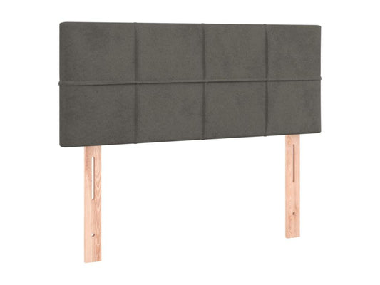Dark Grey LED Headboard 80x5x78/88 cm Velvet