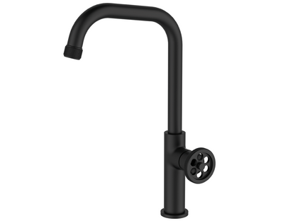 Meubiana matte black kitchen sink mixer tap - Meubiana
