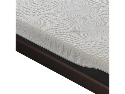 Pocket spring mattress with memory foam, 25 cm high, 13 comfort zones, 180x200 cm